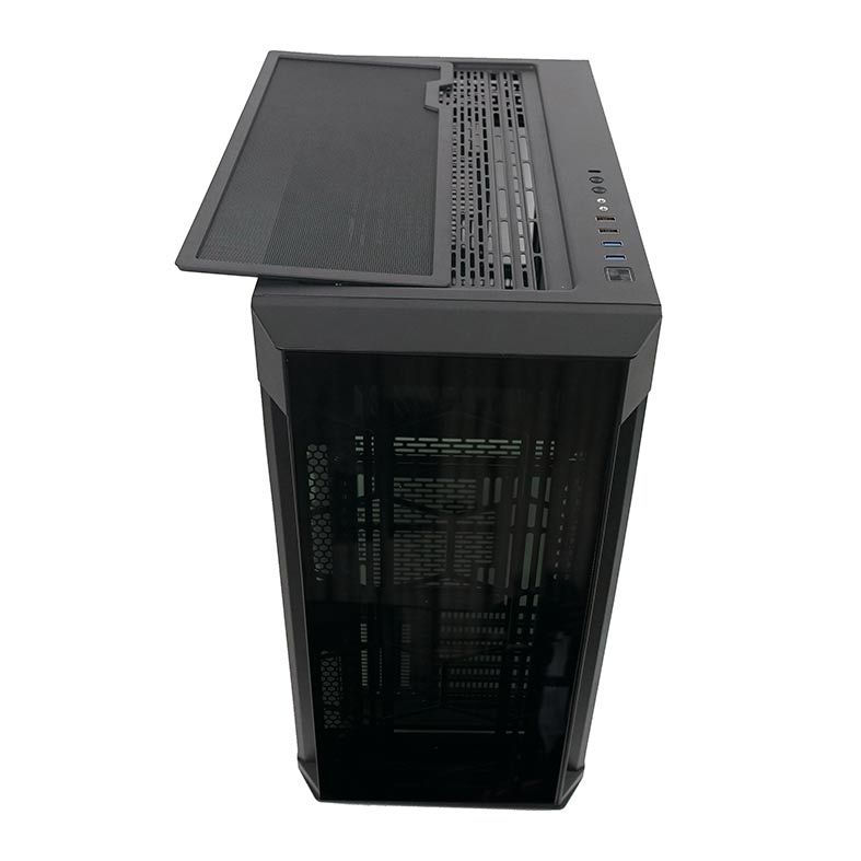 Gabinete Gamer Redragon Megatron Vidro Temp Preto, GC-705B