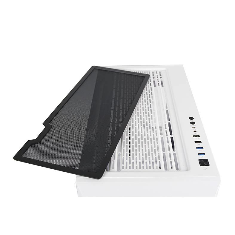 Gabinete Gamer Redragon Megatron Vidro Temp Branco, GC-705W