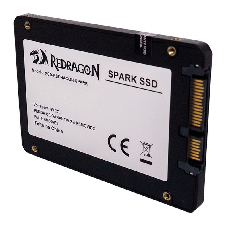 SSD Redragon Spark, 960GB, 2.5, Sata III 6GB/s, Leitura 550 MB/s, Gravacao 420MB/s, GD-308