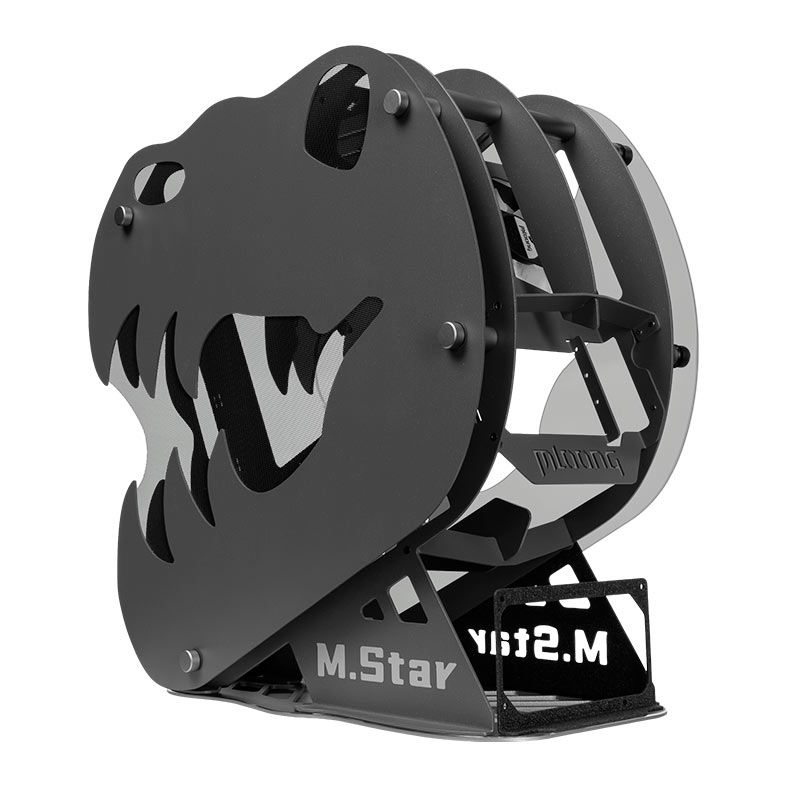 Gabinete Gamer Mloong M.Star, Mini-Tower, Lateral de Vidro, Preto, GG-MSTAR