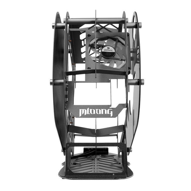 Gabinete Gamer Mloong M.Star, Mini-Tower, Lateral de Vidro, Preto, GG-MSTAR
