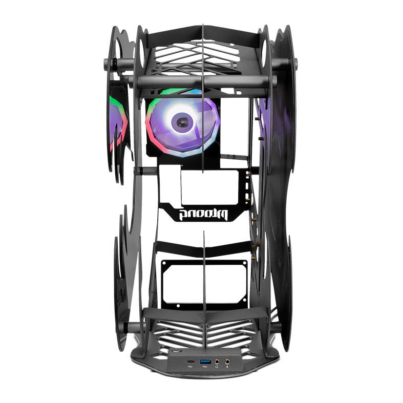 Gabinete Gamer Mloong M.Star, Mini-Tower, Lateral de Vidro, Preto, GG-MSTAR