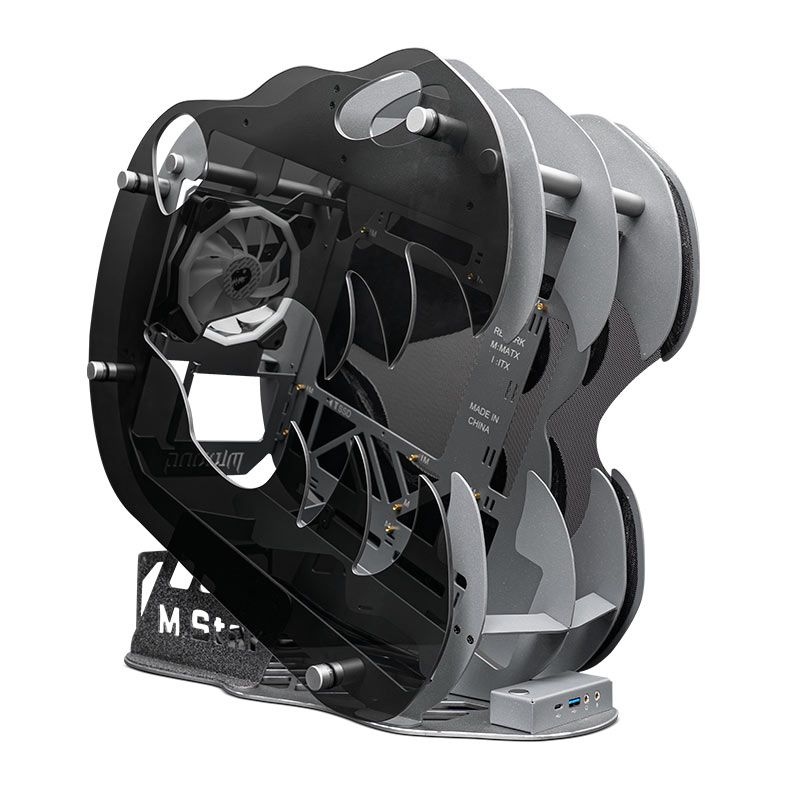 Gabinete Gamer Mloong M.Star, Mini-Tower, Lateral de Vidro, Preto, GG-MSTAR