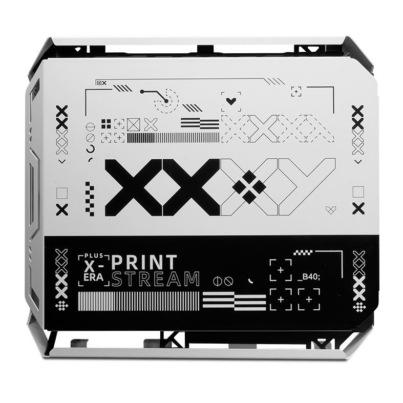 Gabinete Gamer Mloong X-Era Plus, Mid-Tower, Lateral de Vidro, Branco, GG-XERP