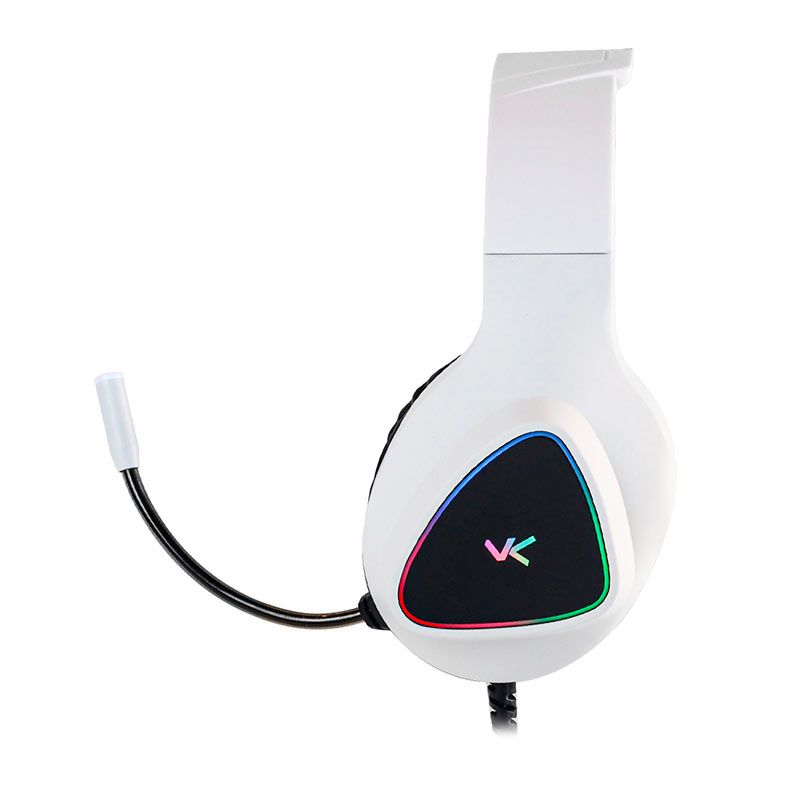 Headset Gamer Vinik Chroma, RGB,  Drivers 50mm, Branco, GH802