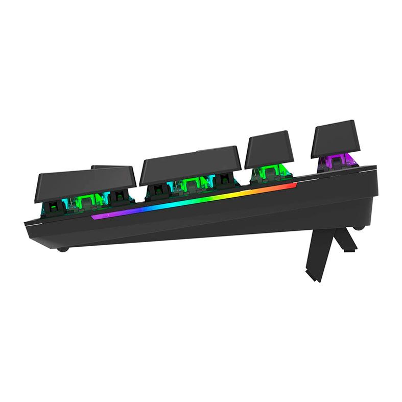 Teclado Mecanico AOC GK450, RGB, ANSI, Switch Vermelho, Preto, GK450BR-FG