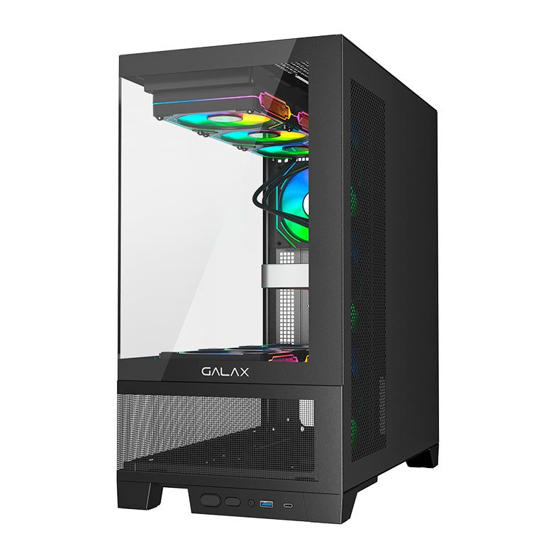 Gabinete Gamer Galax Centaurus, Mid-Tower, Lateral de Vidro, Preto, GLX-CENTAURUS-2065
