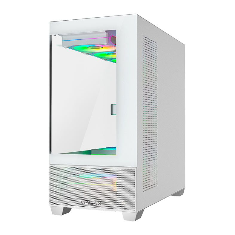 Gabinete Gamer Galax Saturno, Mid-Tower, Lateral de Vidro, Branco, GLX-SATURNO-2064
