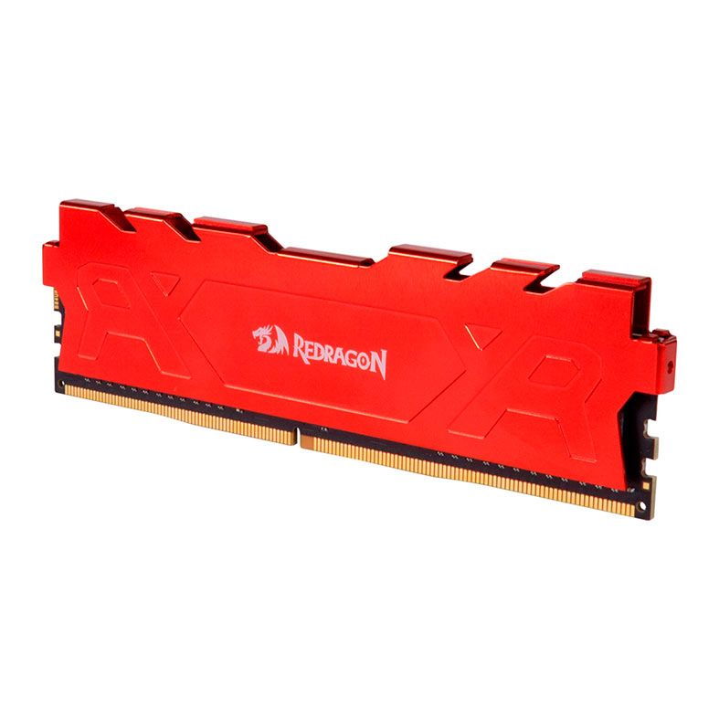 Memoria Redragon Rage, 8GB (1x8GB), DDR4, 3200Mhz, C16, Vermelha, GM-701