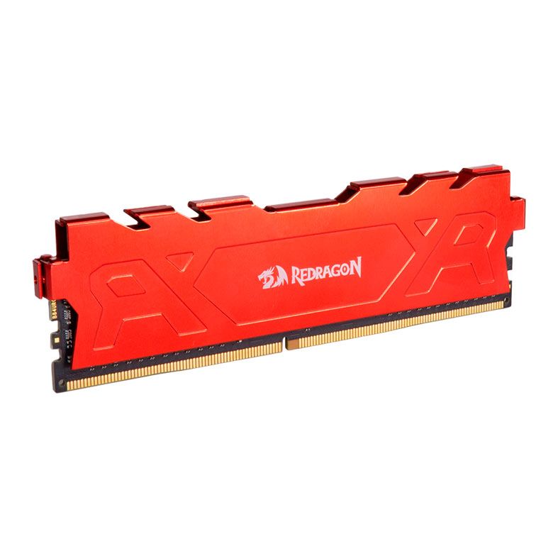 Memoria Redragon Rage, 16GB (1x16GB), DDR4, 3200Mhz, C16, Vermelha, GM-702