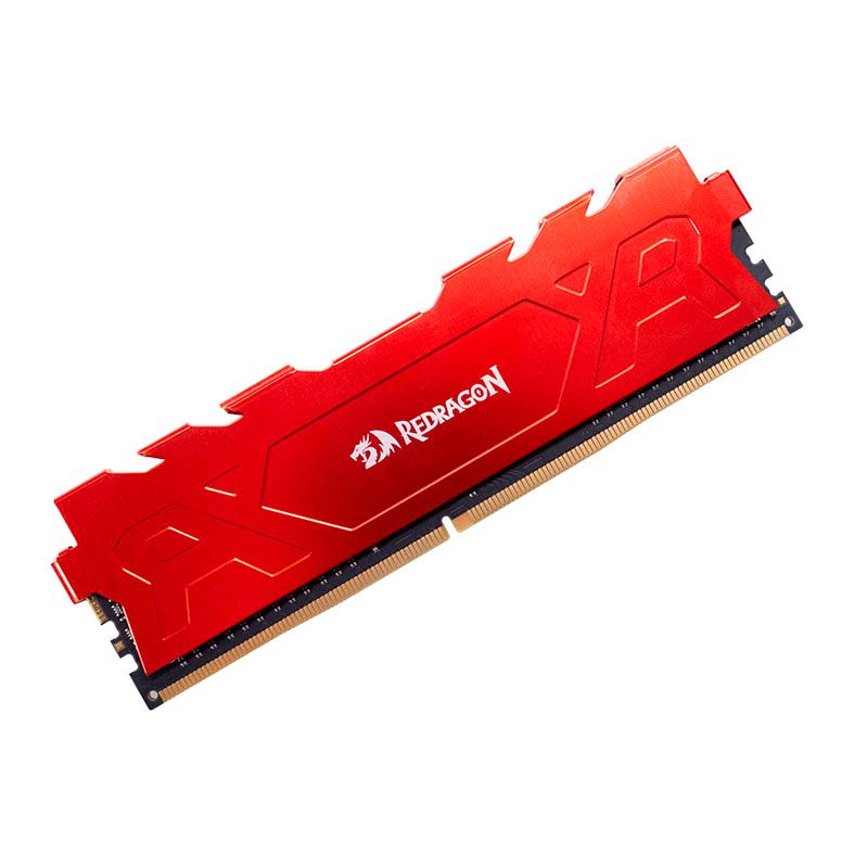 Memoria Redragon Rage, 16GB (1x16GB), DDR4, 3200Mhz, C16, Vermelha, GM-702