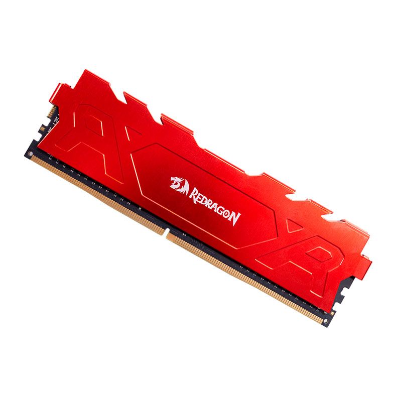 Memoria Redragon Rage, 16GB (1x16GB), DDR4, 3200Mhz, C16, Vermelha, GM-702