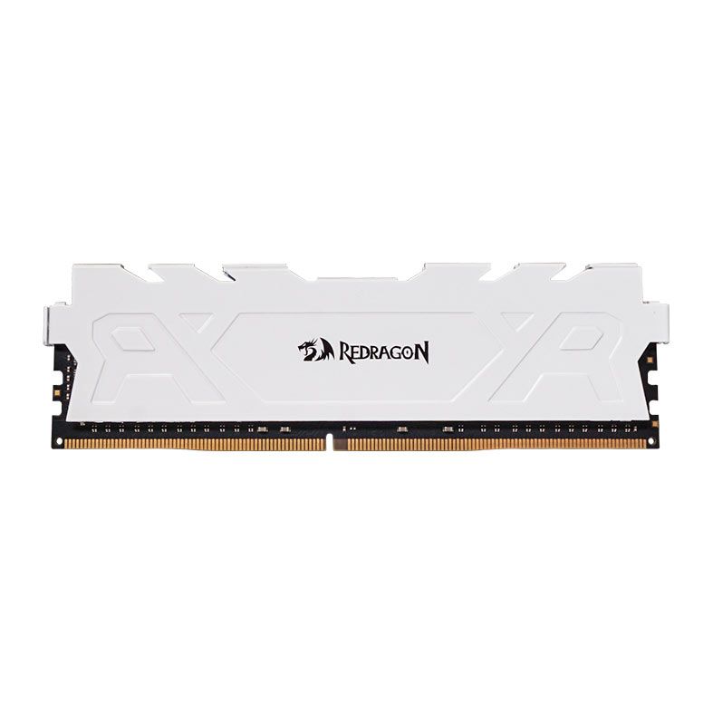 Memoria Redragon Rage, 8GB (1x8GB), DDR4, 3200Mhz, C16, Branca, GM-711