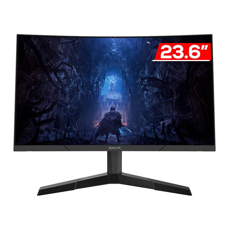 Monitor Gamer Redragon Pearl, 23.6 Pol, VA, FHD, 5ms, 165Hz, FreeSync, HDMI/DP, GM24G3C