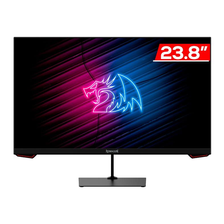 Monitor Gamer Redragon Quartz, 23.8 Pol., VA, FHD, 1ms, 165Hz, FreeSync, HDMI/DP GM24H2G
