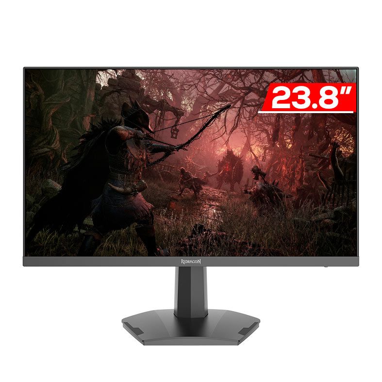 Monitor Gamer Redragon Azur, 23.8 Pol, IPS, FHD, 1ms, 165Hz, FreeSync, HDMI/DP, GM24X5IPS