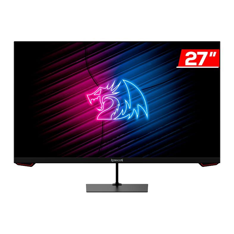 Monitor Gamer Redragon Aquamarine, 27 Pol., VA, FHD, 1ms, 165Hz, FreeSync, HDMI/DP, GM27H2G
