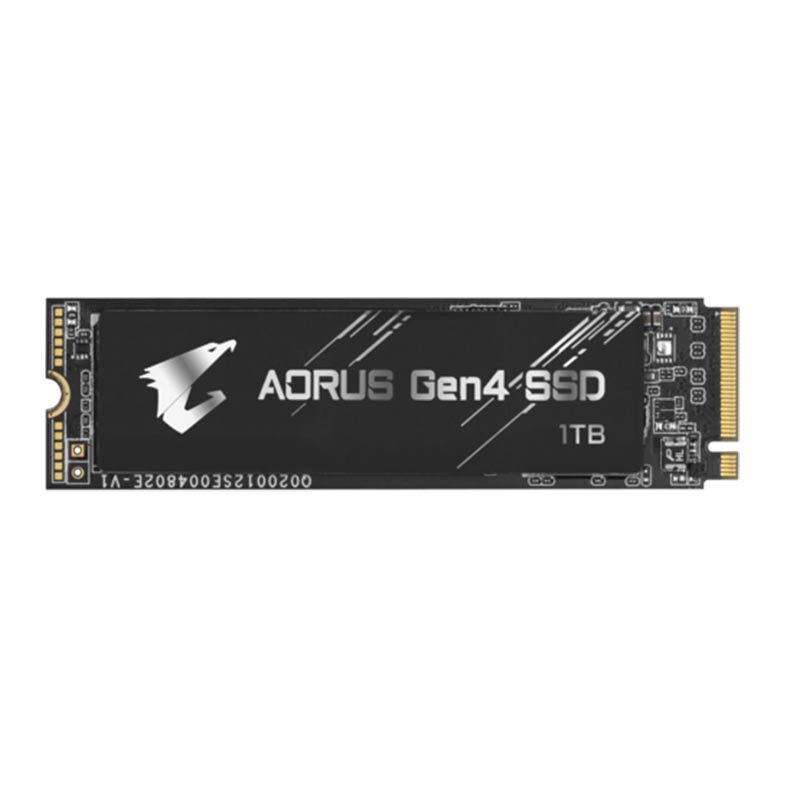 SSD Gigabyte Aorus Gen4, 1TB, M.2 2280, PCIe 4.0 x4, Leitura 5000 MB/s, Gravacao 4400 MB/s, GP-AG41TB