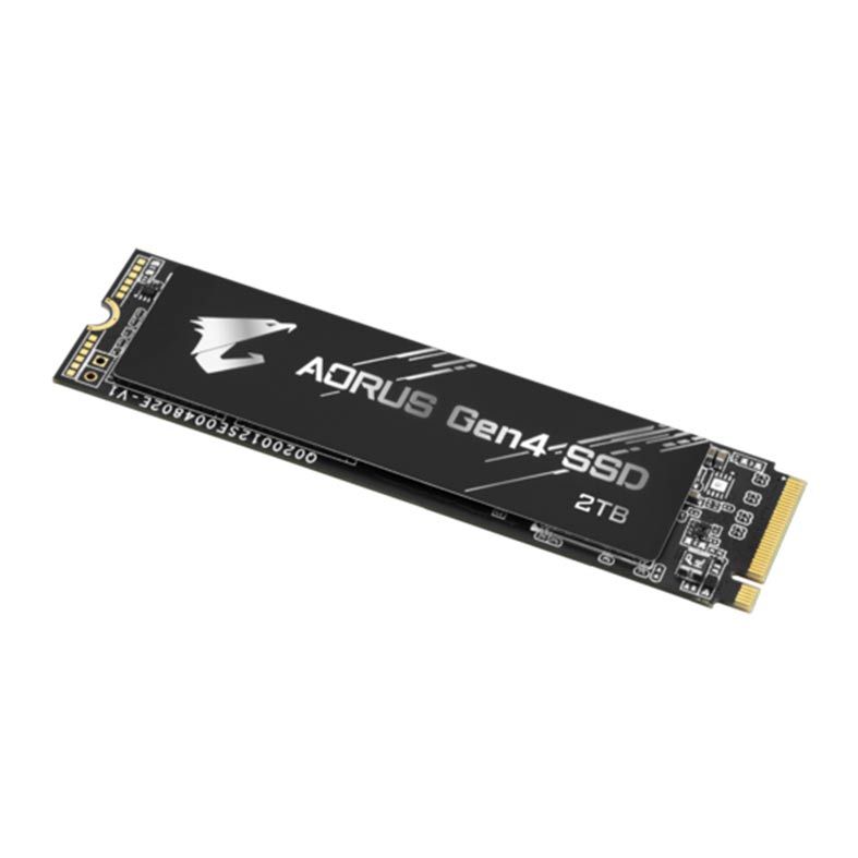 SSD Gigabyte Aorus Gen4, 2TB, M.2 2280, PCIe 4.0 x4, Leitura 5000 MB/s, Gravacao 4400 MB/s, GP-AG42TB
