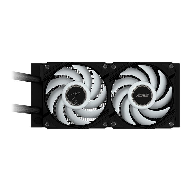 Water Cooler Gigabyte Aorus Waterforce II 240, ARGB, 240mm, Preto, GP-AORUSWATERFORCEII240