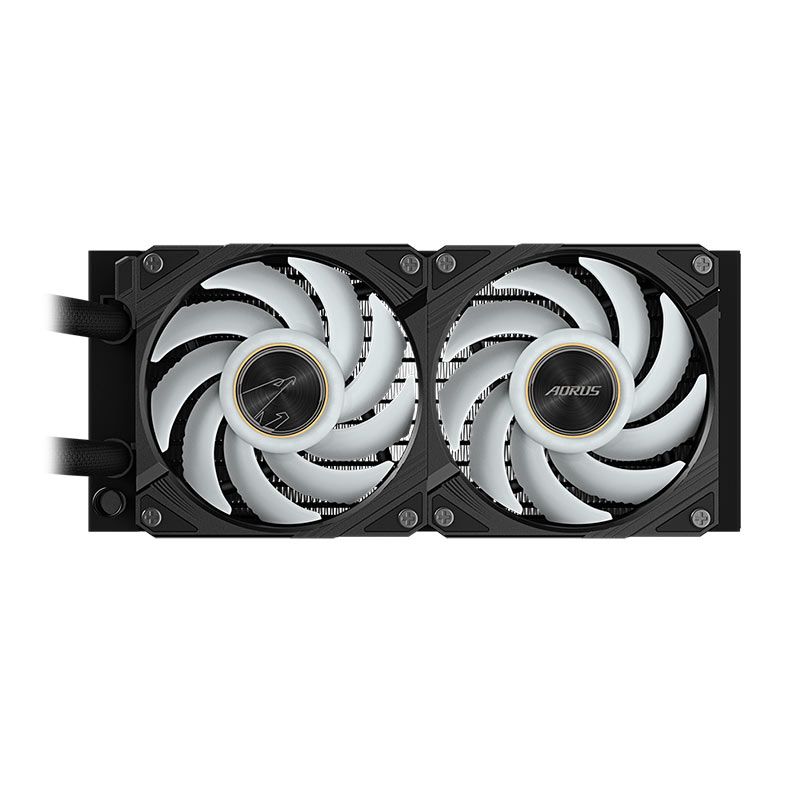 Water Cooler Gigabyte Aorus Waterforce X II 240, ARGB, 240mm, Preto, GP-AORUSWATERFORCEXII240