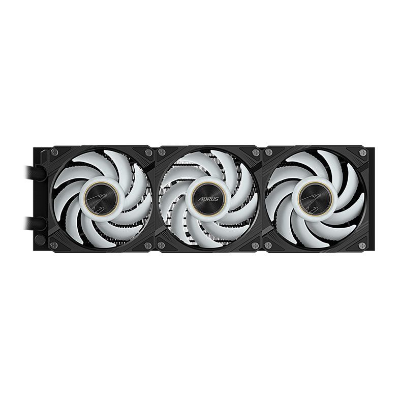 Water Cooler Gigabyte Aorus Waterforce X II 360, ARGB, 360mm, Preto, GP-AORUSWATERFORCEXII360