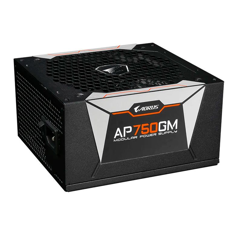 Fonte Gigabyte Aorus P750W, Full Modular, 80 Plus Gold, Preto, GP-AP750GM