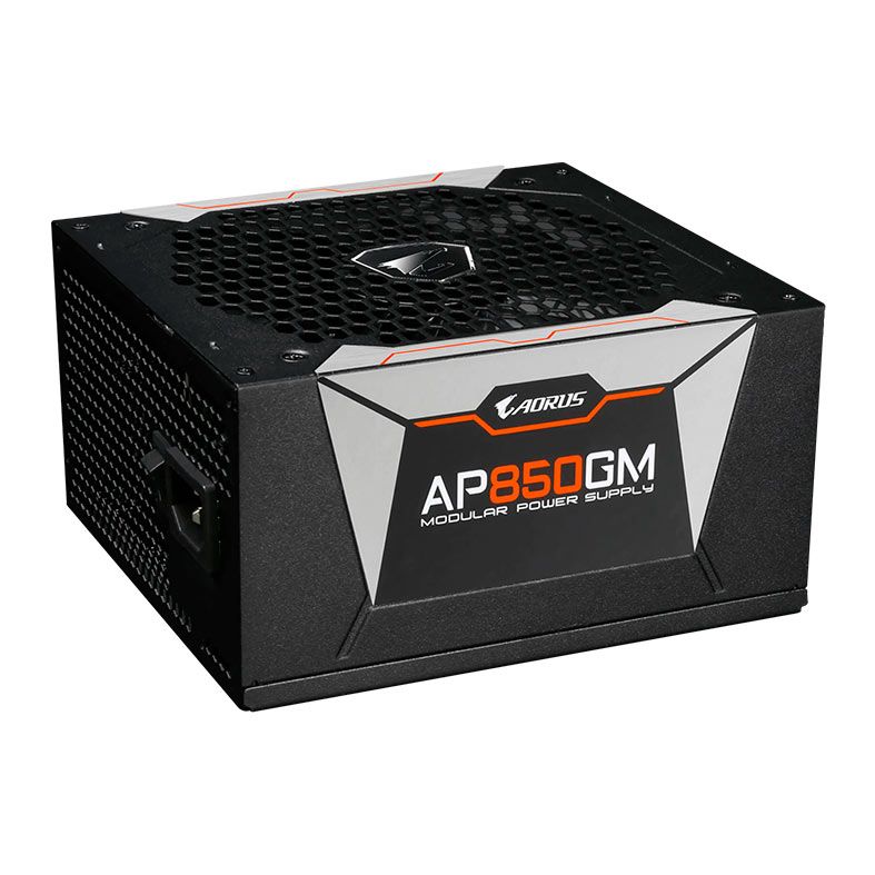 Fonte Gigabyte Aorus P850W, Full Modular, 80 Plus Gold, Preto, GP-AP850GM