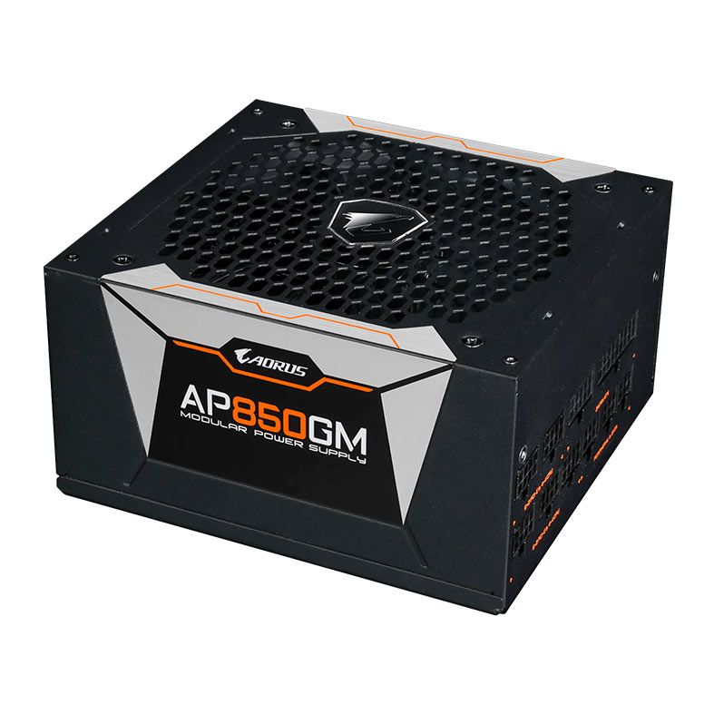 Fonte Gigabyte Aorus P850W, Full Modular, 80 Plus Gold, Preto, GP-AP850GM