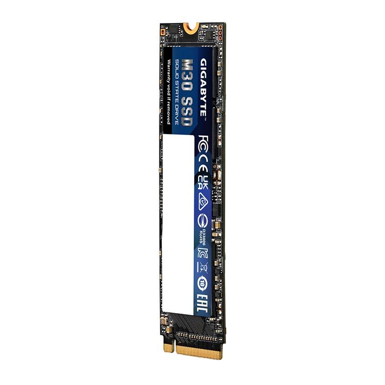 SSD Gigabyte M30, 1TB, M.2 2280, PCIe NVMe, Leitura 3500 MB/s, Gravacao 3000 MB/s, GP-GM301TB-G