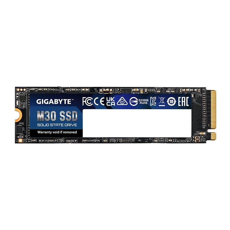 SSD Gigabyte M30, 1TB, M.2 2280, PCIe NVMe, Leitura 3500 MB/s, Gravacao 3000 MB/s, GP-GM301TB-G