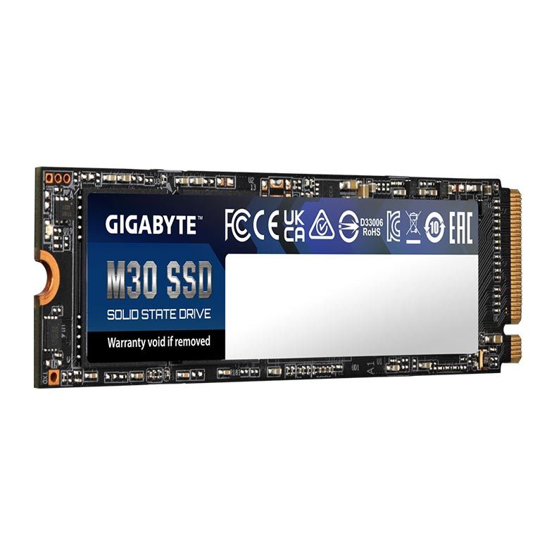 SSD Gigabyte M30, 1TB, M.2 2280, PCIe NVMe, Leitura 3500 MB/s, Gravacao 3000 MB/s, GP-GM301TB-G