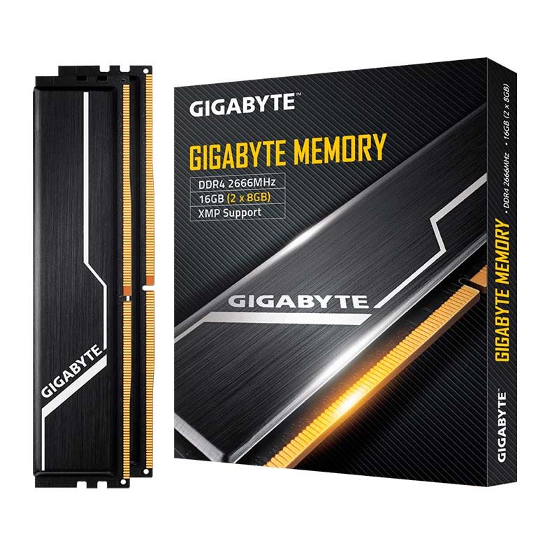 Memoria Gigabyte 16GB (2x8) DDR4 2666MHz Preto, GP-GR26C16S8K2HU416