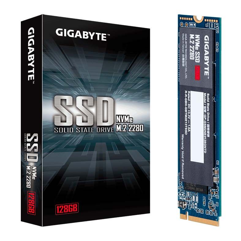 SSD Gigabyte 128GB M.2 2280 PCIe 3.0 x4 NVMe, GP-GSM2NE3128GNTD