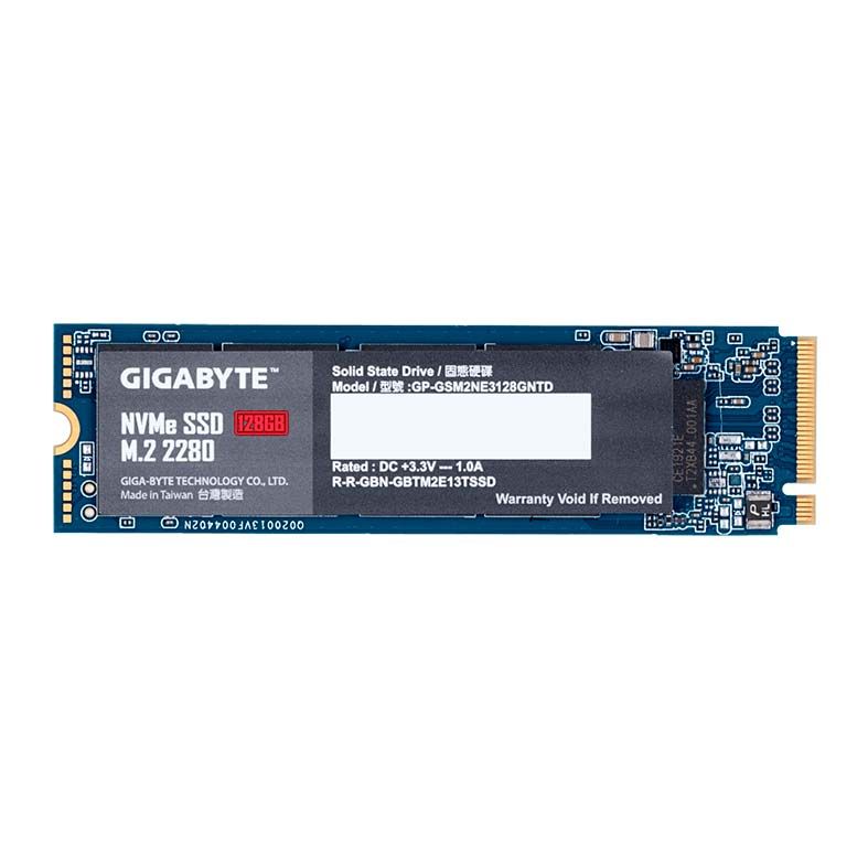 SSD Gigabyte 128GB M.2 2280 PCIe 3.0 x4 NVMe, GP-GSM2NE3128GNTD