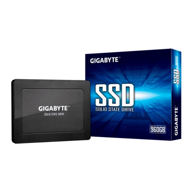 SSD Gigabyte, 960GB, 2.5, Sata III 6GB/s, Leitura 550 MB/s, Gravacao 500MB/s, GP-GSTFS31960GNTD-V