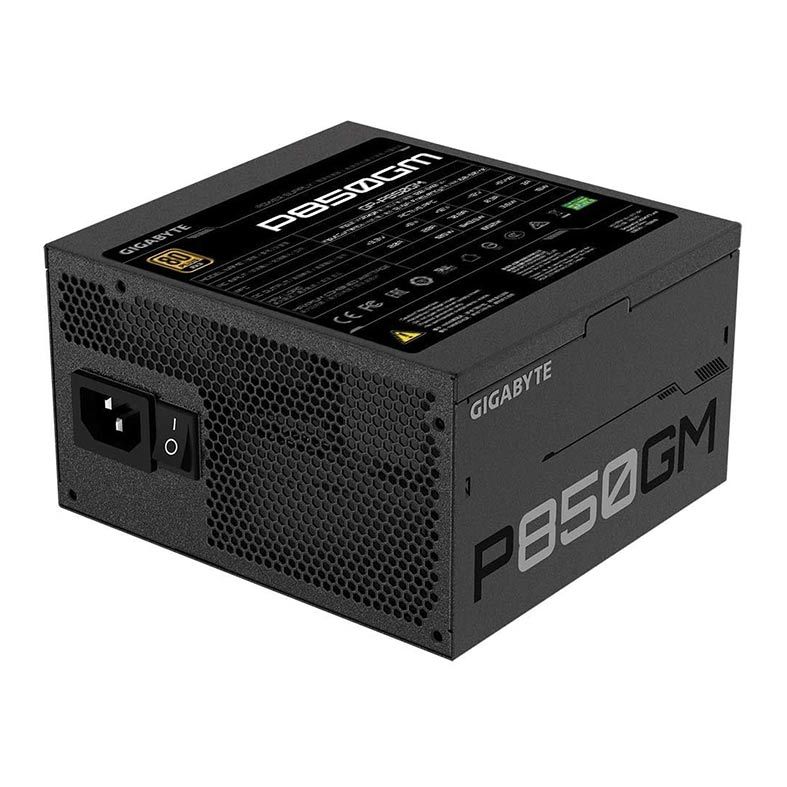 Fonte Gigabyte P850GM Full Modular 850W 80 Plus Gold, GP-P850GM