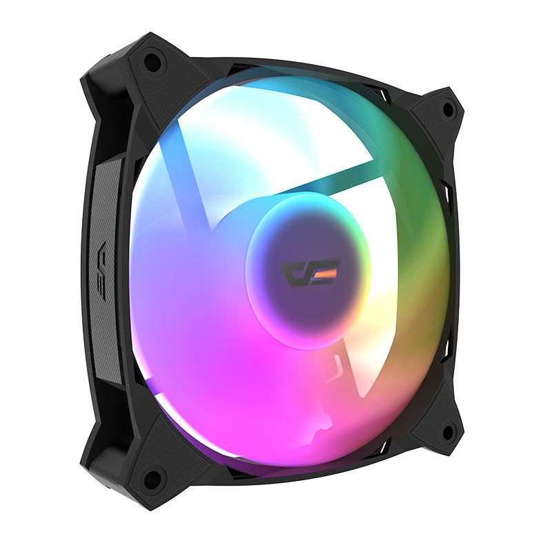Ventoinha Aigo Darkflash GR30, ARGB, 120mm, Preto, GR30-ARGB-BK