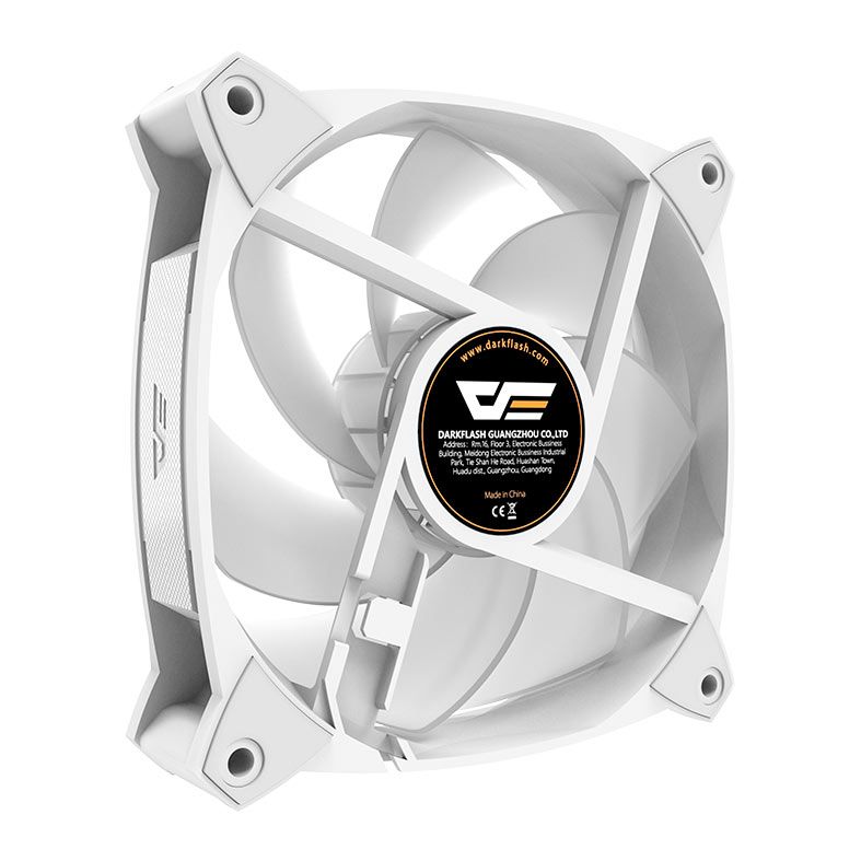 Ventoinha Aigo Darkflash GR30, ARGB, 120mm, Branco, GR30-ARGB-WH