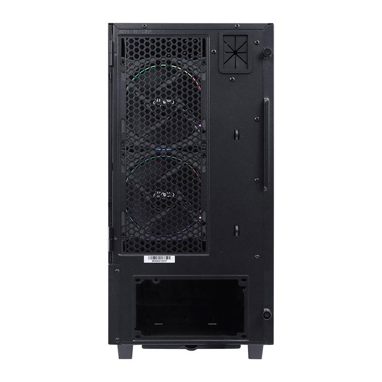 Gabinete Gamer Pcyes Gravity, Mid-Tower, Lateral de Vidro, Com 2 Fans, Preto, GRPTRGB1FV
