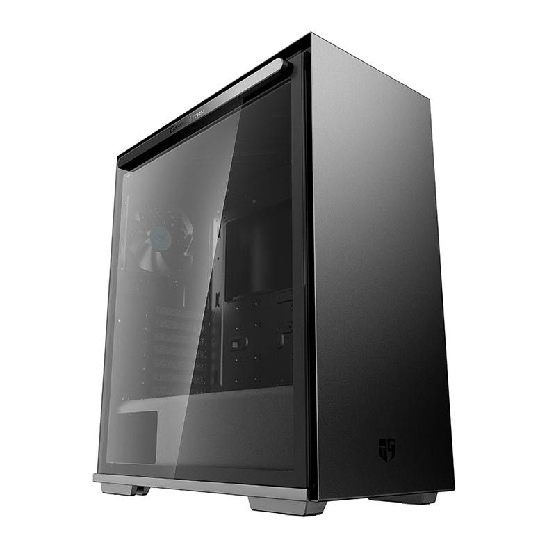 Gabinete DeepCool Macube 310P Vidro Temperado Preto, GS-ATX-MACUBE310P-BKG0P