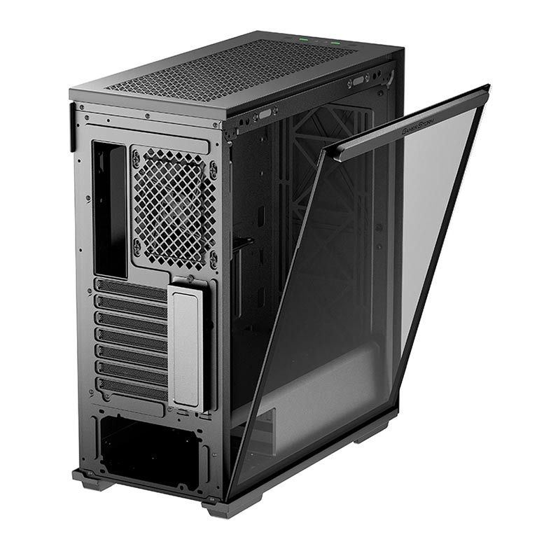 Gabinete DeepCool Macube 310P Vidro Temperado Preto, GS-ATX-MACUBE310P-BKG0P