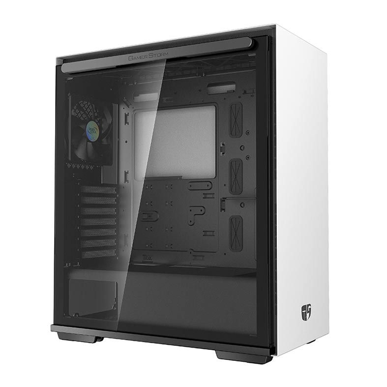 Gabinete DeepCool Macube 310P Vidro Temperado Branco, GS-ATX-MACUBE310P-WHG0P