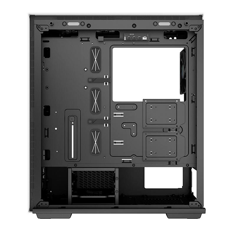 Gabinete DeepCool Macube 310P Vidro Temperado Branco, GS-ATX-MACUBE310P-WHG0P