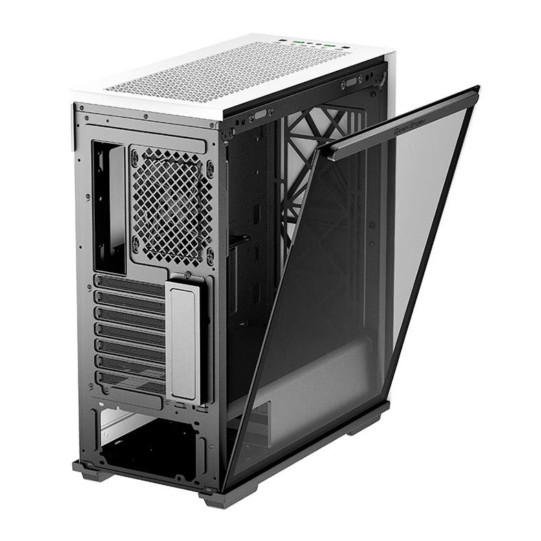 Gabinete DeepCool Macube 310P Vidro Temperado Branco, GS-ATX-MACUBE310P-WHG0P
