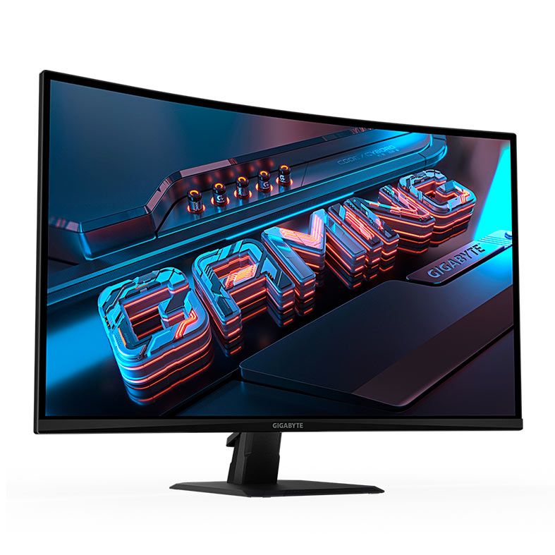 Monitor Gamer Gigabyte GS32QC, 32 Pol, Curvo, VA, QHD, 1ms, 165Hz, DP/HDMI, GS32QC