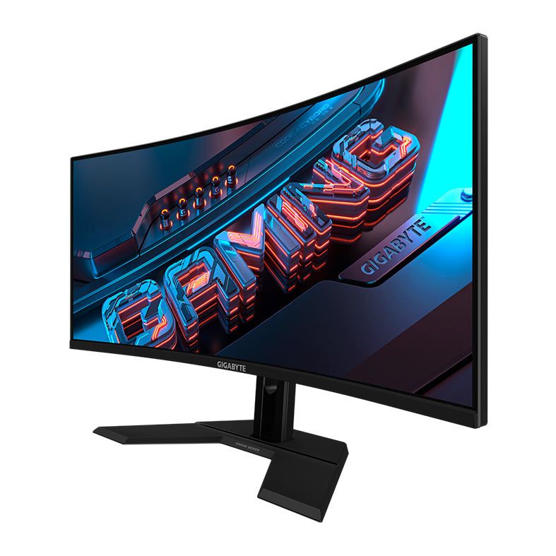 Monitor Gamer Gigabyte GS34WQC, 34 Pol, Curvo, VA, WQHD, 1ms, 120Hz, DP/HDMI, GS34WQC