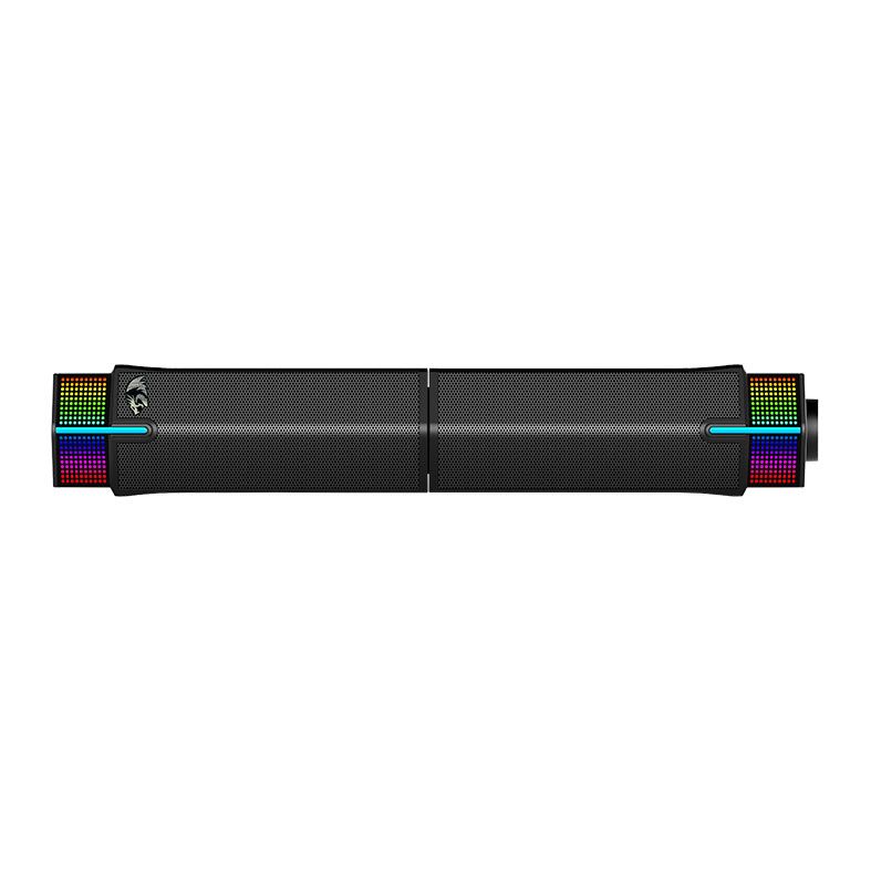 Caixa de Som Redragon Yorick, RGB, 2x2W RMS, Bluetooth, Preto, GS511