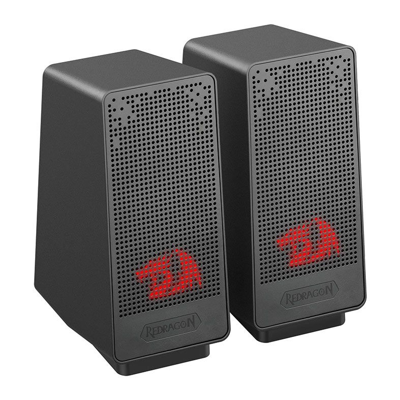Caixa de Som Redragon Ranch, 2x3W RMS, Preto, GS513