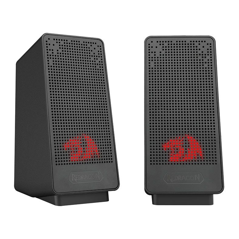 Caixa de Som Redragon Ranch, 2x3W RMS, Preto, GS513